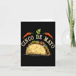 Carte Tacos cinq mai pour les amateurs de tacos de nourr