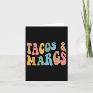 Carte Tacos Et Margs Drôle Cinco De Mayo Fiesta Mexicain