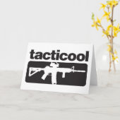 Carte Tacticool - noir (Fleur jaune)