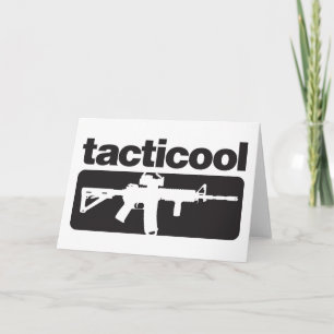 Carte Tacticool - noir