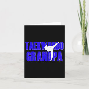 Carte Taekwondo Grand-père Papa Shirt Tae Kwon Do Girl G
