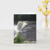 Carte Tahquamenon Upper Falls (Fleur jaune)