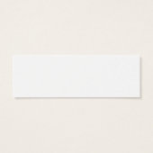 Carte taille simple Script Bachelorte Insertion (Dos)