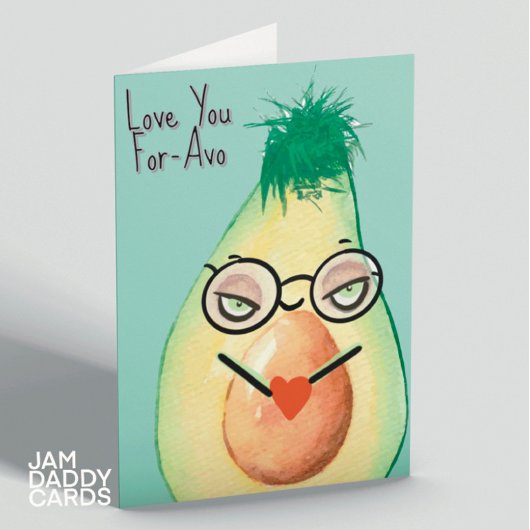 Carte T'aime pour un Avocat Saint-Valentin