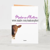 Carte TakaraBday - personnaliser - n'importe quelle occa (Dos)