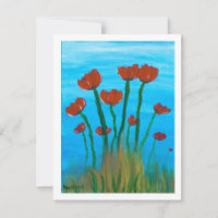 Carte "Tall Tulips"