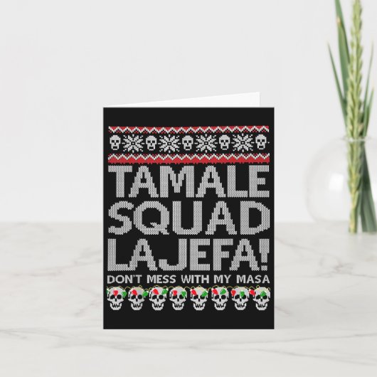 Carte Tamale Squad La Jefa Dont Mess Avec Ma Masa (Devant)