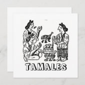 Carte Tamales (Codex florentin, XVIe siècle) (Devant / Derrière)