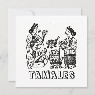 Carte Tamales (Codex florentin, XVIe siècle)