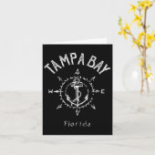 Carte Tampa Bay Floride (Fleur jaune)