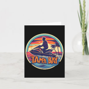 Carte Tampa Bay Floride Jetski Bateau Eaux du Golfe