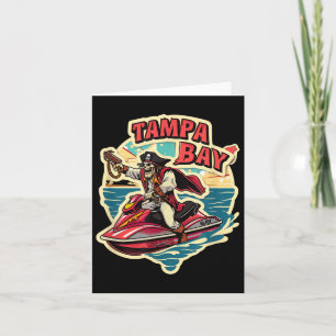 Carte Tampa Bay Pirate Floride Jetski Bateau Funny Gasp