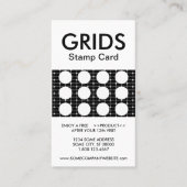 carte tampon grilles (couleur personnalisable) (Devant)