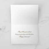Carte Tan Deco Retraite (Intérieur)