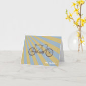 Carte Tandem Fun ! (Fleur jaune)