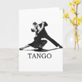 CARTE TANGO (Fleur jaune)