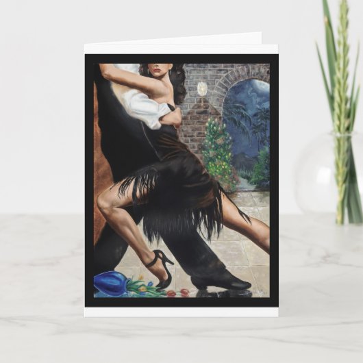 Carte Tango de tulipe (Devant)