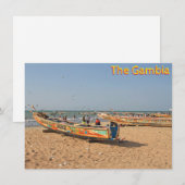 Carte Tanji, Gambie (Devant / Derrière)