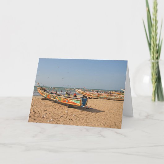 Carte Tanji, Gambie (Devant)