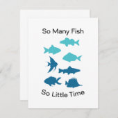 Carte Tant de poissons d'eau douce (Devant / Derrière)