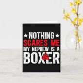 Carte Tante de boxe Fier Tante de boxe (Fleur jaune)
