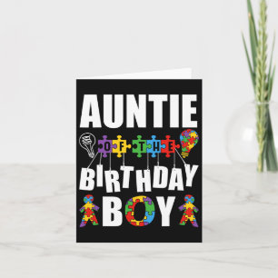 Carte Tante De L'Anniversaire Garçon Sensibilisation sur