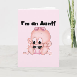 Carte Tante de New Niece Tshirts et cadeaux