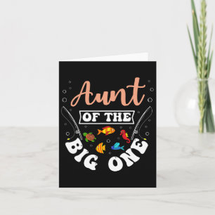 Carte Tante Du Big One Fishing Anniversaire Anniversaire