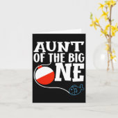 Carte Tante Du Big One Fishing Boy Premier Anniversaire  (Fleur jaune)