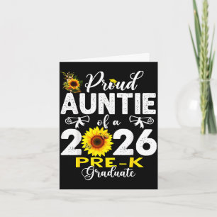 Carte Tante fière de la promotion 2026 pré-maternelle po