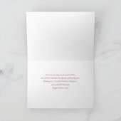 Carte Tante Joyeuse Fête des Mères avec des Fleurs sur l (Intérieur)