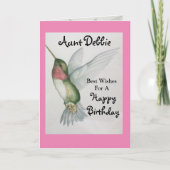 Carte Tante Joyeux Anniversaire Joyeux (Devant)