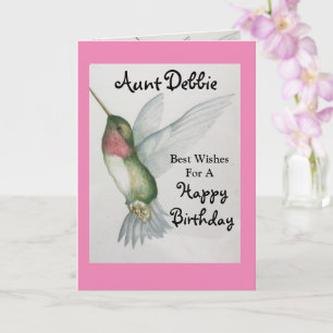 Carte Tante Joyeux Anniversaire Joyeux
