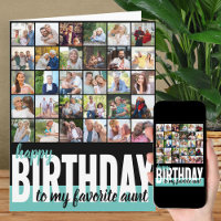 Tante Photo Collage 31 Photo Joyeux Anniversaire