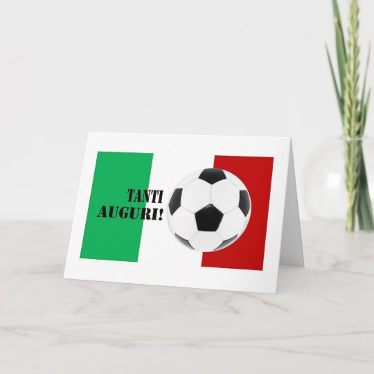 Carte Tanti Auguri Joyeux Anniversaire En Italien Zazzle Be