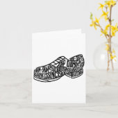 Carte Tap Dance Enseignant Tap Dancer Tap Dancing Steps (Fleur jaune)