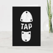Carte Tap Dancer Chaussure Tap Dance (Devant)