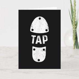 Carte Tap Dancer Chaussure Tap Dance