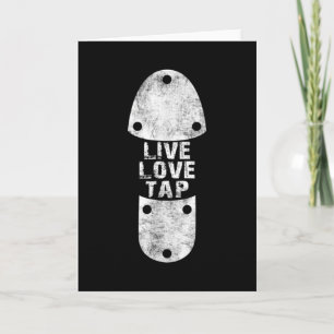Carte Tap Dances - Live Love Tap Distressed for Tap