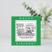 Carte Tapis Showroom ne vend pas de Chiens de Nodding Ca (Debout devant)