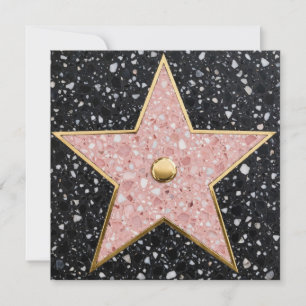 Carte Tapisserie Carrée Hollywood Walk of Fame
