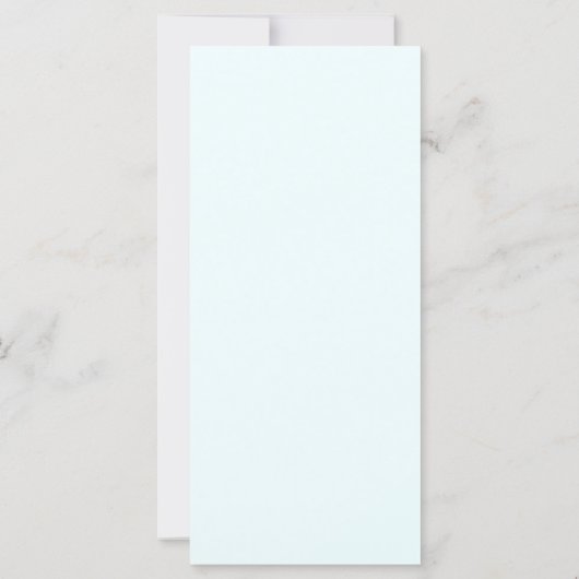 Carte Tarif Parties scintillant Rosegold spécifique au c (Dos)