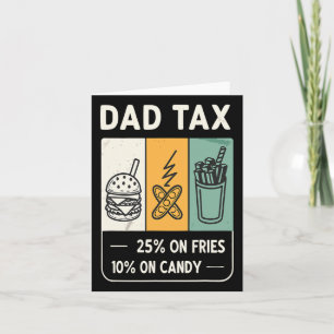 Carte Tarifs Tarifs Tarifaires de design papa Trump Funn