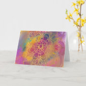 Carte Tarjeta atrapasueños  (Fleur jaune)