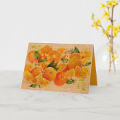 Carte Tarjeta Bitter Oranges from Capri (Cretonne Editio (Fleur jaune)