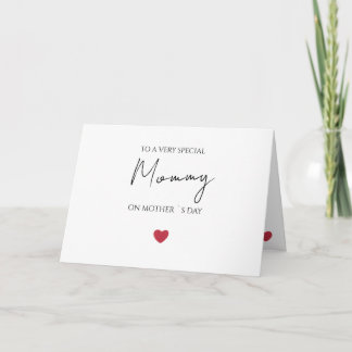 Carte Tarjeta de felicitación plegada muther day