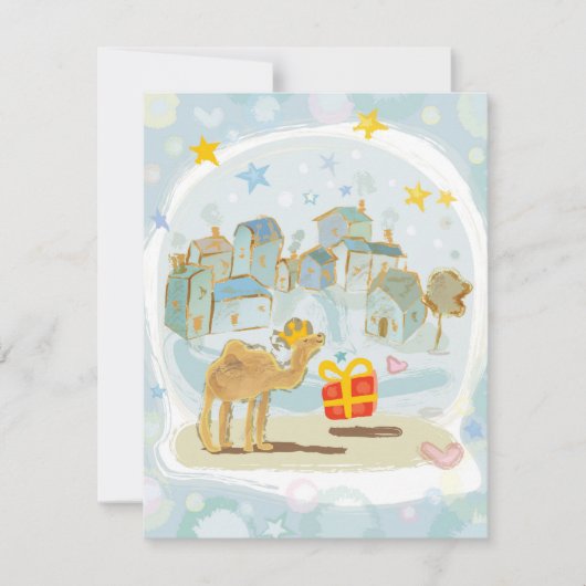 Carte Tarjeta/invitación/saludo de Reyes Magos (Devant)