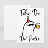 Carte Tarjeta para el dia del padre (1 lado solo) (Devant / Derrière)