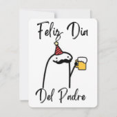 Carte Tarjeta para el dia del padre (1 lado solo) (Devant)