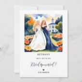 Carte Tarjeta plana (Devant)